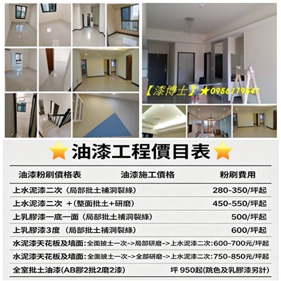 室內油漆,室內粉刷,油漆施工價格,油漆工程價目表,油漆價目表,油漆粉刷價格,油漆價格表,油漆粉刷推薦,油漆師傅推薦,找油漆工,找人油漆價格,找人刷油漆,找油漆師傅,請人刷油漆,請人油漆價格,刷油漆價格,油漆房子價格,房子油漆價格,油漆粉刷行情【漆博士】❤️油漆施工價格,油漆粉刷價格,油漆工程推薦,室內油漆價格,油漆師傅推薦,油漆行推薦,找油漆師傅,油漆師傅價格,油漆工程報價,油漆工程價目表,油漆價格,油漆費用,粉刷油漆,室內油漆粉刷,房屋油漆,住家油漆,居家油漆粉刷,全屋粉刷價格,中古屋油漆,老屋油漆,油漆工師傅行情,住家油漆,重新油漆,家庭油漆